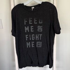Men’s Feed Me Fight Me Tshirt
